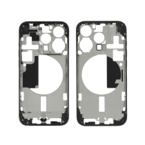 Telaio centrale Titanio Nero iPhone 15 Pro (Pulled C)