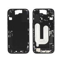 Telaio centrale Noir iPhone 16 (Con Componenti) (Pulled A)