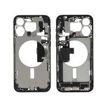 Telaio centrale Titane Bleu iPhone 15 Pro Max (Con Componenti) (Pulled A)