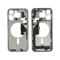 Telaio centrale Titane Blanc iPhone 15 Pro Max (Con Componenti) (Pulled A)