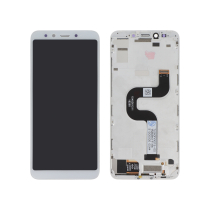 Display Completo Bianco Xiaomi Mi A2 (con telaio)