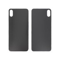 Backcover Grigio Siderale iPhone XS Max (Foro Grande) (Senza Logo)