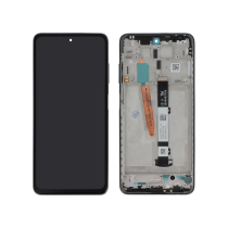 Display Completo Grigio Xiaomi Poco X3/X3 Pro/X3 NFC (Con telaio)