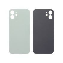 Backcover Verde iPhone 12 (Foro Grande) (Senza Logo)