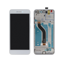 Display Completo Bianco Huawei P8 Lite 2017/Honor 8 Lite (Con Telaio)