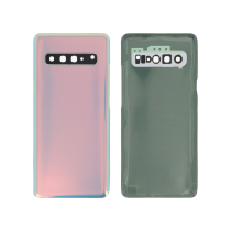 Vetro Posteriore Argento Galaxy S10 5G (G977B) (Senza logo)
