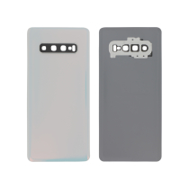 Vetro Posteriore Bianco Galaxy S10+ (G975F) (Senza logo)