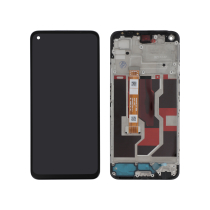 Display Completo Nero OLED Oppo A76 (Con telaio)