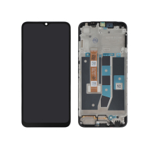 Display Completo Nero Oppo A16 (Con telaio)