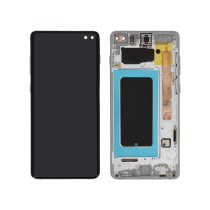 Display Completo Bianco Galaxy S10+ (G975F) (Con telaio)