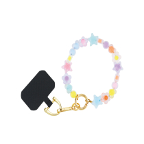FAIRPLAY Catena corta 30cm KIARA (Perle a stella)