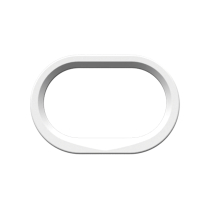 RHINOSHIELD Contorno Lente Camera per Custodia iPhone 16e (Bianco)