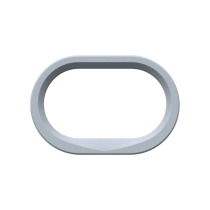 RHINOSHIELD Contour per Custodia Obiettivo iPhone 16e (Grigio Argento)