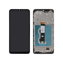 Display Completo Nero Moto E22 (Con telaio)
