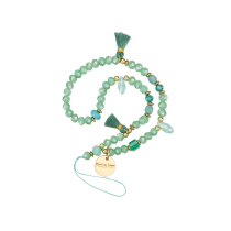 FAIRPLAY Collana Corta 40cm Abby (Verde)