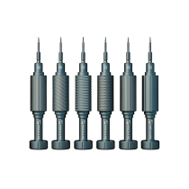 MECHANIC Mortar Mini Set 6 Cacciaviti Pro