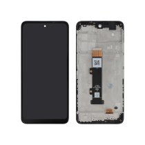 Display Completo Nero Moto G22 (Con telaio)