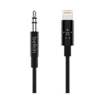 BELKIN Cavo Jack 3,5mm a Lightning MFi 0,9m (Nero)
