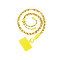 FAIRPLAY Tracolla 120cm FLORA (Giallo/Verde/Arancione)
