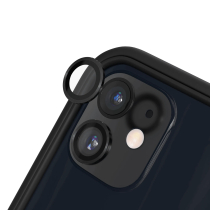RHINOSHIELD Protezione Camera iPhone 11/12/12 Mini (Nero)