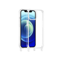 COVERME Custodia Anelli iPhone 14 Pro (Trasparente)