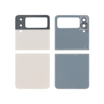 Vetro Posteriore Oro Rosa Galaxy Z Flip4 (F721B) (Senza logo)