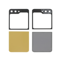 Vetro Posteriore Completo Giallo Galaxy Z Flip5 (F731B) (Senza logo)