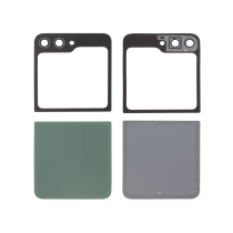 Vetro Posteriore Completo Verde Galaxy Z Flip5 (F731B) (Senza logo)