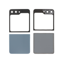 Vetro Posteriore Completo Blu Galaxy Z Flip5 (F731B) (Senza logo)