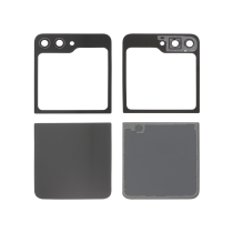 Vetro Posteriore Completo Grafite Galaxy Z Flip5 (F731B) (Senza logo)