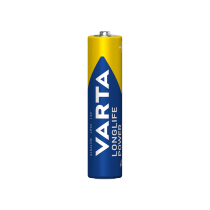 VARTA Confezione da 4 Batterie Alcaline AAA Longlife Power