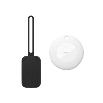 MiLi Tracker Connecté MiTag per Bagagli (Nero)
