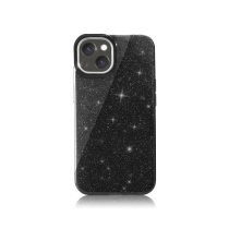 Custodia Glitter Galaxy S25 (Nera)