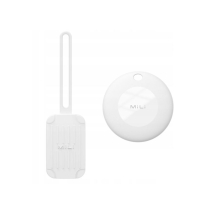 MiLi Tracker Connecté MiTag per Bagagli (Bianco)