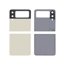 Vetro Posteriore Completo Beige Galaxy Z Flip3 5G (F711B) (Senza logo)