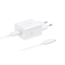 SAMSUNG Alimentatore USB-C 45W + Cavo (Bianco)