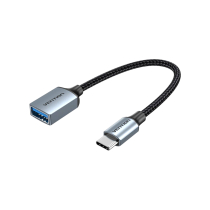 VENTION Cavo OTG USB-C Maschio a USB-A Femmina 0,15m (Grigio)