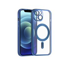 COVERME Custodia HALO Magsafe iPhone 15 (Blu Zaffiro)