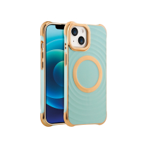 Custodia Glam MagSafe iPhone 15 Pro Max (Ciano)