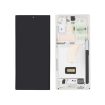 Display completo Crema Galaxy S23 Ultra (S918) (PA)