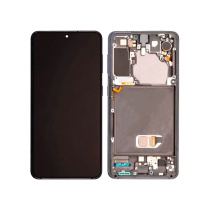 Display Completo Grigio Galaxy S21 5G (G991B) (Senza camera)