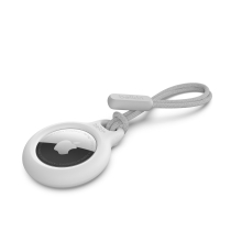 BELKIN Anello di protezione AirTag (Bianco) (Tracolla Cordino)