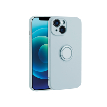 Custodia Finger Grip iPhone 13 Pro Max (Blu Chiaro)
