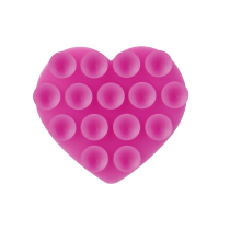 Supporto Ventosa Cuore (Rosa Fucsia)