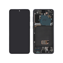 Display Completo Grigio Galaxy S21 5G (G991B) (Senza Camera)