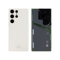 Vetro Posteriore Crema Galaxy S23 Ultra (S918B)