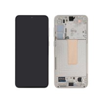 Display completo Crema Galaxy S23+ (S916B) (PA)