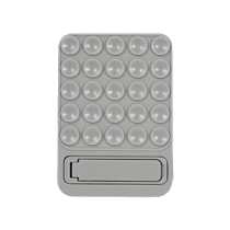 Supporto a Ventosa con Supporto Integrato (Grigio Chiaro)