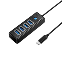 ORICO Hub USB-C a 4 Porte USB 3.0 (PW4U-C3-015-BK-EP)