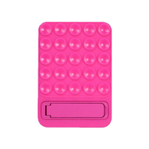 Supporto a Ventosa con Supporto Integrato (Rosso Rosa)